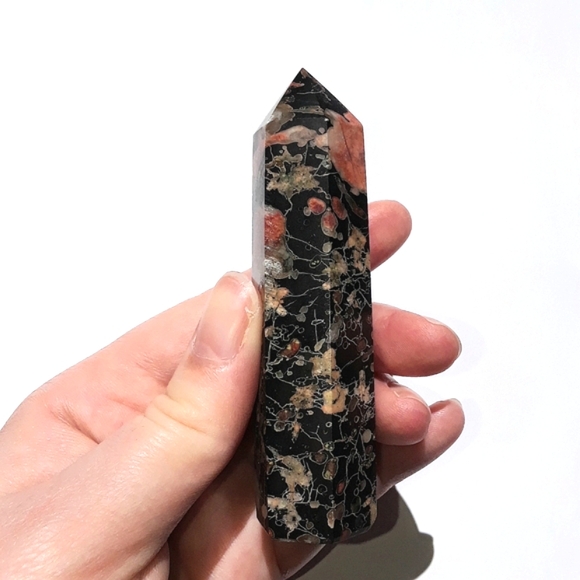 Plum Blossom Jade Tower *a bit wobbly* - Picture 2 of 4